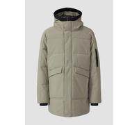 Wasserabweisender Puffer-Parka mit Kapuze und sportiven Details M braun 2174069.8435.M