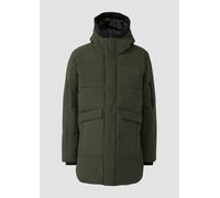 Wasserabweisender Puffer-Parka mit Kapuze und sportiven Details S Grün 2174069.7938.S