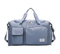 Wasserdicht Sporttasche Damen Herren Rucksack 2 in 1,Reisetasche Groß,Gym Bag mit Schuhfach Nassfach,für Trainingstasche, Schwimmtasche,Übernachtung Tasche,Duffle Bag,Gym Bag (Blue)