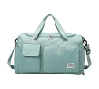 Wasserdicht Sporttasche Damen Herren Rucksack 2 in 1,Reisetasche Groß,Gym Bag mit Schuhfach Nassfach,für Trainingstasche, Schwimmtasche,Übernachtung Tasche,Duffle Bag,Gym Bag (Light Green)