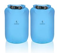 Wasserdicht Tasche - 2 Stück 10L/20L/40L/70L Dry Bag Set, Leicht Outdoor Trockener Sack Wassersport Säcken, Sicherheitsverschluss, für Kayaking Boots-Ausflug Kanu/Rafting/Schwimmen (Blau, 70L*2)