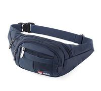 wasserdichte Bauchtasche Geeignet für Reise, Sport & alle Outdoor Aktivitäten, Hüfttasche für Damen und Herren, Bauchtasche Wasserdicht Hüfttaschen für Running (Dunkelblau)