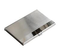Wasserdichte Edelstahl Tasche Business ID Box Kreditkarte Holder Cover Metall Name Karte Halter Wallet Case Card Aufbewahrungsbox Organizer Büro Business Karte Geschenk M #4