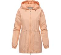 Outdoorjacke RAGWEAR "Monadissimo A YOUMODO", Damen, Gr. XS (34), orange (pfirsich), Obermaterial: 100% Polyester. Innenfutter: 100% Polyester, Basic, gerade Po-bedeckend, hoch geschlossener Ausschnit