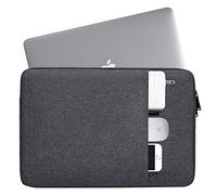 Wasserdichte Laptophülle für MacBook Air, MacBook Pro, Acer, Asus, Lenovo, HP, Toshiba, Sony, Samsung, LG, Dell, MSI GL62M, 15,6 Zoll (39,6 cm) Chromebook grau dunkelgrau 13 - 13.3 Inch