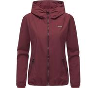 Funktionsjacke RAGWEAR "Dizzie B YOUMODO", Damen, Gr. 4XL (48), weinrot, Obermaterial: 100% Polyester. Innenfutter: 100% Polyester, gerade hüftbedeckend, hoch geschlossener Ausschnitt, Ärmel ohne Ärme