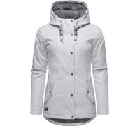 wasserdichte Regenjacke mit Kapuze "Marge" Light Grey022 XL