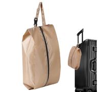 Wasserdichte Schuhtasche: Die Aufbewahrungstasche für Schuhe mit | Reißverschluss für Reisen leicht zu transportieren | Ideen zur Aufbewahrung von Schuhen, Reisetasche, Kaki, siehe die Beschre