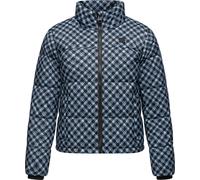 Winterjacke RAGWEAR "Serah Print" Gr. M (38), blau (himmelblau) Damen Jacken (95290707-M) himmelblau