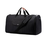 Wasserdichte Tasche, Nachtkoffer, wandelbare Reisetasche, wasserdichte Kleidertaschen, 22,44 x 10,24 x 12,6 Zoll für eine effiziente Reiseorganisation (1 Stück), Schwarz , riferimento alla