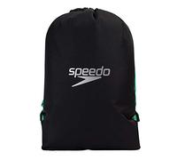 Speedo Unisex Erwachsene Pool Bag Pooltasche, Schwarz/Grün Glow, Einheitsgröße