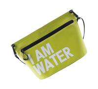 Wasserdichte Trockentasche, Reise-Handtasche mit Reißverschluss, tragbare PVC-Schwimmtasche, Ski-Drift-Tasche, einfach zu tragen, für Camping, Reisen, Bean Green, Einheitsgröße