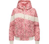 Funktionsjacke RAGWEAR "Oggie Block Leo YOUMODO", Damen, Gr. M (38), pink, Obermaterial: 100% Polyester; Innenfutter: 100% Polyester, gerade hüftlang, hoch geschlossener Ausschnitt, Ärmel ohne Ärmelsc