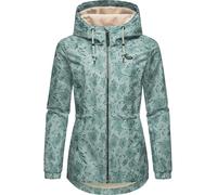 Outdoorjacke RAGWEAR "Dankka Spring" Gr. 4XL (48), blau (ocean) Damen Jacken (12626650-4XL) ocean