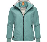 Wasserdichte Übergangsjacke mit hohem Kragen "Apola" Ocean Green M