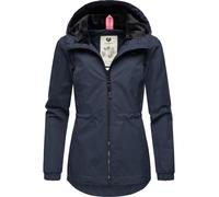 Outdoorjacke RAGWEAR "Danka", Damen, Gr. XXXL(46), blau (marine), Außenmaterial: 100% Polyester. Innenfutter: 100% Polyester, regular fit hüftbedeckend, Ärmel ohne Ärmelschlitz elastischer Bund mit in