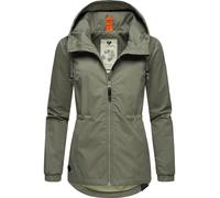Outdoorjacke RAGWEAR "Danka", Damen, Gr. 5XL (50), grün (grüngelb), Außenmaterial: 100% Polyester. Innenfutter: 100% Polyester, regular fit hüftbedeckend, Ärmel ohne Ärmelschlitz elastischer Bund mit