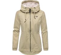 Outdoorjacke RAGWEAR "Dankka Tech", Damen, Gr. L (40), sand, Obermaterial: 100% Polyester. Innenfutter: 100% Polyester, figurumspielend hüftbedeckend, Ärmel ohne Ärmelschlitz elastischer Bund mit inne