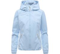 Outdoorjacke RAGWEAR "Dizzie", Damen, Gr. XXL (44), himmelblau, Außenmaterial: 100% Polyester. Innenfutter: 100% Polyester, gerade hüftbedeckend, Ärmel ohne Ärmelschlitz Rippstrickbündchen, Jacken Out