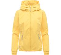 Outdoorjacke RAGWEAR "Dizzie", Damen, Gr. XXXL(46), gelb (hellgelb), Außenmaterial: 100% Polyester. Innenfutter: 100% Polyester, gerade hüftbedeckend, Ärmel ohne Ärmelschlitz Rippstrickbündchen, Jacke