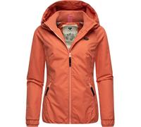 Outdoorjacke RAGWEAR "Dizzie", Damen, Gr. XL (42), rot (ziegelrot), Außenmaterial: 100% Polyester. Innenfutter: 100% Polyester. Wattierung: 100% Polyester, gerade hüftbedeckend, Ärmel ohne Ärmelschlit