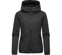 Outdoorjacke RAGWEAR "Dizzie Tech", Damen, Gr. S (36), schwarz, Obermaterial: 100% Polyester; Innenfutter: 100% Polyester, gerade hüftbedeckend, hoch geschlossener Ausschnitt, Ärmel ohne Ärmelschlitz
