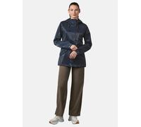Outdoorjacke RAGWEAR "Meast Rainy", Damen, Gr. S (36), blau (dunkelblau), Obermaterial: 100% Polyester, Beschichtung: 100% Polyurethan, Innenfutter: 100% Polyester, modisch, figurumspielend Po-bedecke