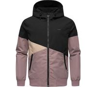 Wasserdichte Übergangsjacke mit Kapuze "Renad" Black XXXL
