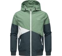 Outdoorjacke RAGWEAR "Renad", Herren, Gr. XXL (56), grau (dunkelgrau), Obermaterial: 100% Polyester; Innenfutter: 100% Polyester, gerade hüftbedeckend, Ärmel ohne Ärmelschlitz Rippstrickbündchen, Jack