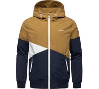 Outdoorjacke RAGWEAR "Renad", Herren, Gr. L (52), blau (navy), Obermaterial: 100% Polyester; Innenfutter: 100% Polyester, gerade hüftbedeckend, Ärmel ohne Ärmelschlitz Rippstrickbündchen, Jacken Outdo