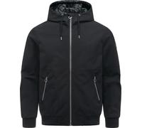 Outdoorjacke RAGWEAR "Stuartt Summer YOUMODO", Herren, Gr. 5XL (62), schwarz, Obermaterial: 100% Polyester; Innenfutter: 100% Polyester, gerade hüftbedeckend, hoch geschlossener Ausschnitt, Ärmel ohne
