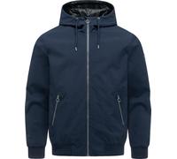 Outdoorjacke RAGWEAR "Stuartt Summer YOUMODO", Herren, Gr. XXL (56), navy, Obermaterial: 100% Polyester; Innenfutter: 100% Polyester, gerade hüftbedeckend, hoch geschlossener Ausschnitt, Ärmel ohne Är