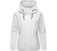 Outdoorjacke RAGWEAR "Sunniva Light" Gr. S (36), weiß (sanftes weiß), Damen, Obermaterial: 100% Polyester, Innenfutter: 100% Polyester, Jacken, Wasserdichte und atmungsaktive Damen Übergangsjacke (308