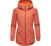 Outdoorjacke RAGWEAR "Dowey A", Damen, Gr. 5XL (50), rot (ziegelrot), Außenmaterial: 100% Polyester. Innenfutter: 100% Polyester, tailliert hüftbedeckend, hoch geschlossener Ausschnitt, Ärmel ohne Ärm