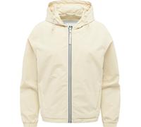 Wasserdichte Übergangsjacke mit verstellbarer Kapuze "Cezzora" Ecru XL