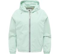 Wasserdichte Übergangsjacke mit verstellbarer Kapuze "Cezzora" Mint XXL