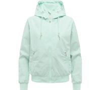 Outdoorjacke RAGWEAR "Oggie YOUMODO", Damen, Gr. L (40), mint26, Obermaterial: 100% Polyester; Innenfutter: 100% Polyester, Basic, gerade hüftbedeckend, hoch geschlossener Ausschnitt, Ärmel ohne Ärmel