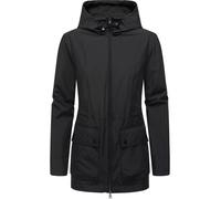 Funktionsjacke RAGWEAR "Monadetta A", Damen, Gr. L (40), schwarz, Obermaterial: 100% Polyester, Innenfutter: 100% Polyester, Basic, figurumspielend Po-bedeckend, hoch geschlossener Ausschnitt, Langarm