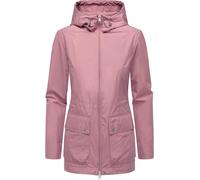 Wasserdichte und atmungsaktive Übergangsjacke mit Kapuze "Monadetta A" Dusty Pink 6XL