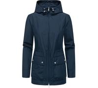 Funktionsjacke RAGWEAR "Monadetta A", Damen, Gr. XL (42), blau (navy), Obermaterial: 100% Polyester, Innenfutter: 100% Polyester, Basic, figurumspielend Po-bedeckend, hoch geschlossener Ausschnitt, La