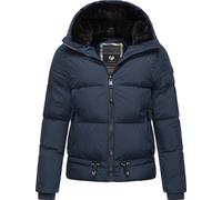 Steppjacke RAGWEAR "Briony" Gr. XXL (44), blau (navy) Damen Jacken (37326458-XXL) navy