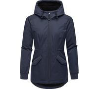 Winterjacke RAGWEAR "Dowey Warm Rain" Gr. L (40), blau (navy) Damen Jacken (23112858-L) navy