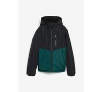 wasserdichte Winterjacke im Colourblocking mit Kapuze 152/158