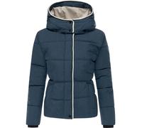 Winterjacke RAGWEAR "Gleama Melange YOUMODO", Damen, Gr. XL (42), navy, Obermaterial: 100% Polyester, Innenfutter: 100% Polyester, Wattierung: 100% Polyester, tailliert hüftlang, hoch geschlossener Au