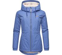 Winterjacke RAGWEAR "Dankka Warm" Gr. 4XL (48), blau Damen Jacken (39839869-4XL) blau