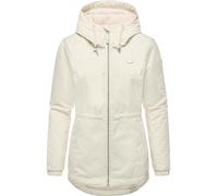 Winterjacke RAGWEAR "Dankka Warm", Damen, Gr. M (38), ecru, Obermaterial: 100% Polyester; Innenfutter: 100% Polyester; Wattierung: 100% Polyester, Basic, figurumspielend Po-bedeckend, hoch geschlossen