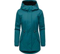 Wasserdichte Winterjacke mit Kapuze "Monadis Rainy Warm" Ocean Green XL