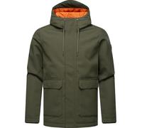 Winterjacke RAGWEAR "Mr Them", Herren, Gr. XXXL (58), grün (flaschengrün), Obermaterial: 100% Polyester, Innenfutter: 100% Polyester, Wattierung: 100% Polyester, casual, gerade hüftbedeckend, hoch ges