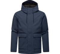 Wasserdichte Winterjacke mit Kapuze "Mr Them" Navy XXXL