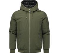 Winterjacke RAGWEAR "Stuartt YOUMODO", Herren, Gr. S (48), olivgrün, Obermaterial: 100% Polyester, Innenfutter: 100% Polyester, Wattierung: 100% Polyester, gerade hüftbedeckend, hoch geschlossener Aus